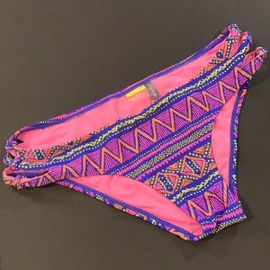 LA Hearts tribal bikini bottoms